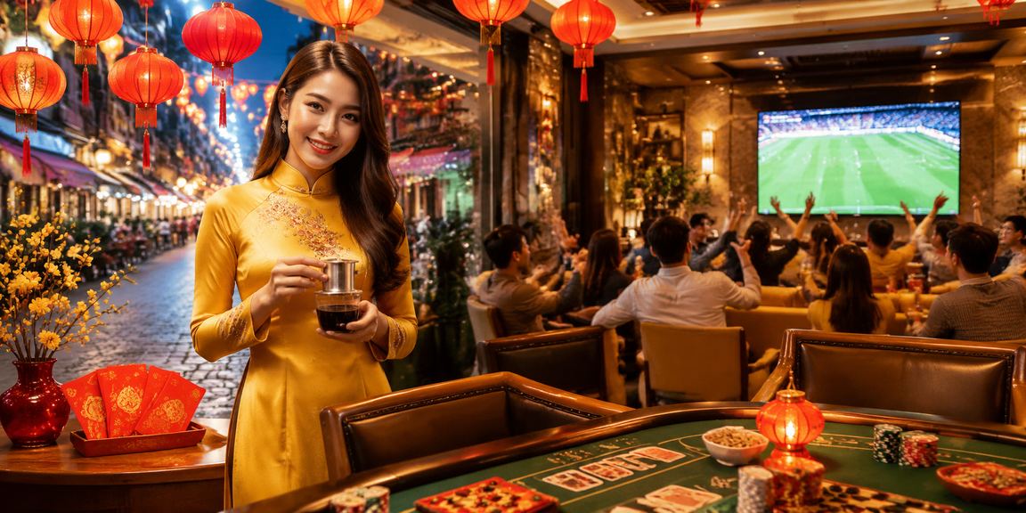 Người chơi tại Hà Nội thưởng thức trò chơi bài và cà phê buổi tối cùng 5310